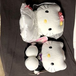 Hello Kitty Plush Toy Wedding Set